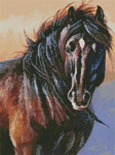 click here to view larger image of Mini Black Stallion (chart)