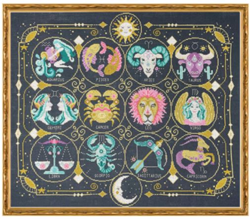 click here to view larger image of Zodiac Signs Series - Complete (chart)