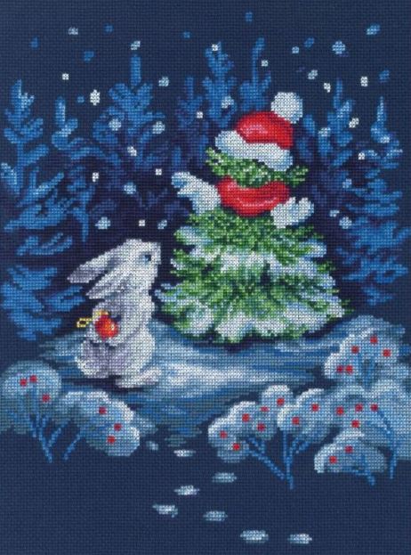 click here to view larger image of Gift for a Christmas Tree (counted cross stitch kit)