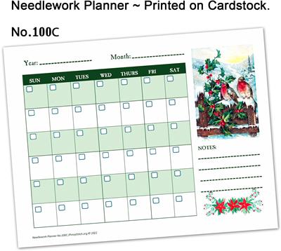 click here to view larger image of Planner Needlework Sheet No 100C (accessory)