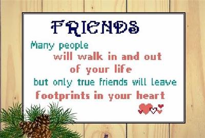 click here to view larger image of Friends  (chart)