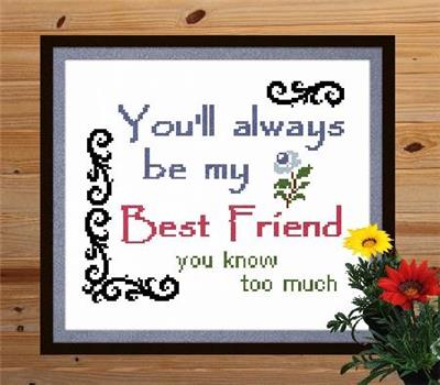 click here to view larger image of Best Friend (chart)