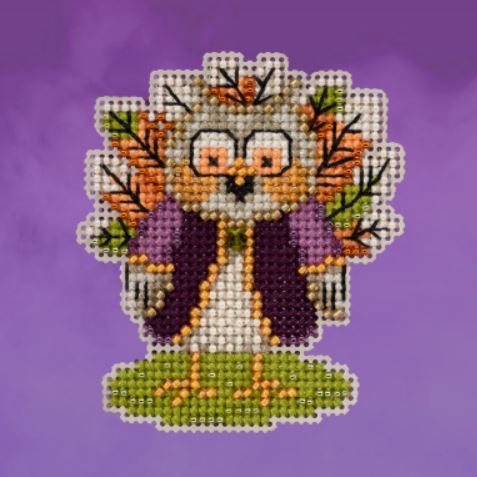 click here to view larger image of Turkey Owl (2023) (counted cross stitch kit)