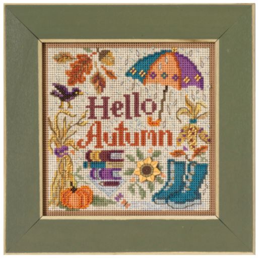 click here to view larger image of Hello Autumn (2023) (counted cross stitch kit)