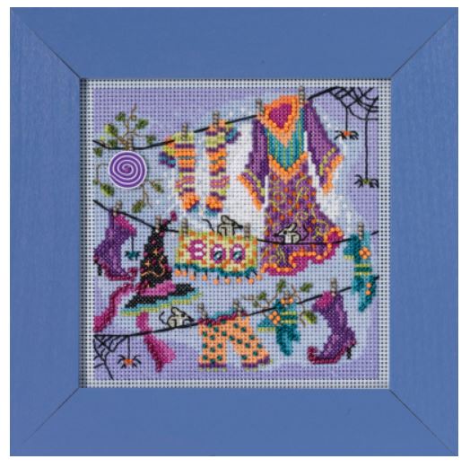 click here to view larger image of Wandas Clothesline (2023) (counted cross stitch kit)