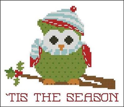 click here to view larger image of Christmas Hootie Tis the Season (chart (special))
