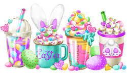 click here to view larger image of Easter Coffees Magnet (accessory)