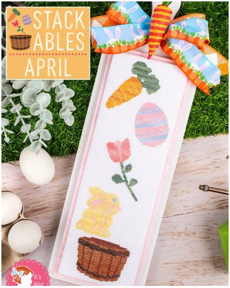 click here to view larger image of April - Stackables (chart)