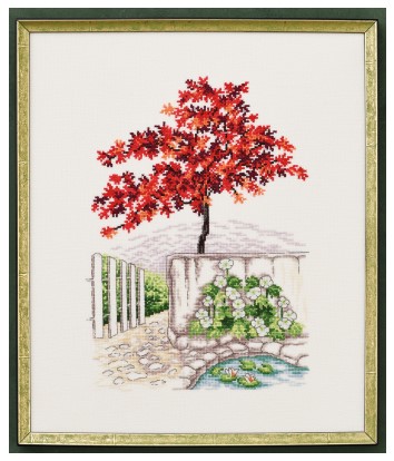 click here to view larger image of Japanese Maple (counted cross stitch kit)