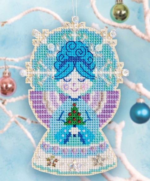 click here to view larger image of Snow Angel (KIT) (counted cross stitch kit)