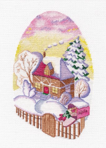 click here to view larger image of Winter Mood (counted cross stitch kit)