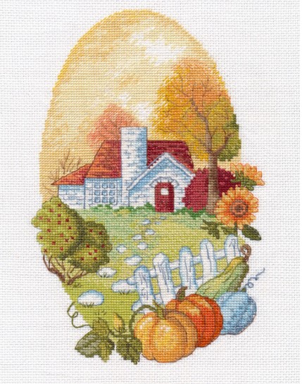 click here to view larger image of Autumn Mood (counted cross stitch kit)