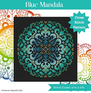 click here to view larger image of Blue Mandala (chart)