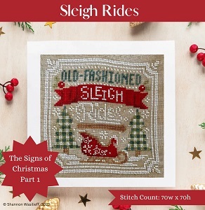 click here to view larger image of Sleigh Rides - Signs Of Christmas 1 (chart)