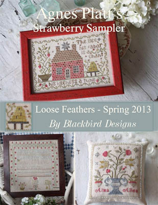 click here to view larger image of Loose Feathers - Agnes Platt's Strawberry Sampler (chart)