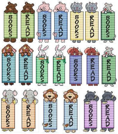 click here to view larger image of Critter Bookmarks (chart)