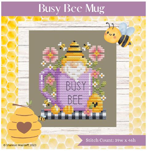 click here to view larger image of Busy Bee Mug (chart)