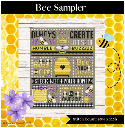 click here to view larger image of Bee Sampler (chart)