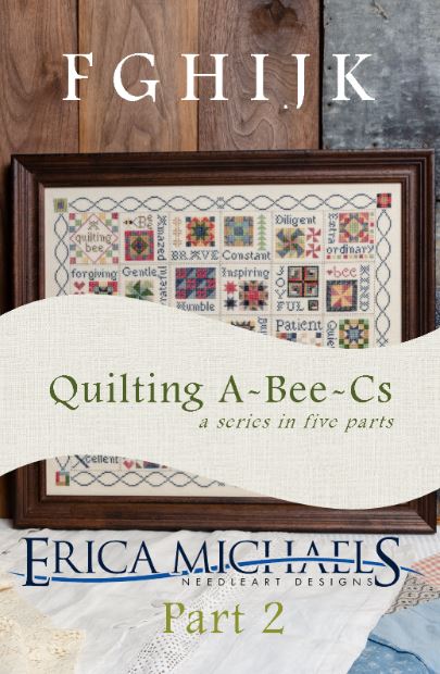 click here to view larger image of Quilting A Bee Cs - Part 2  F G H I J K (chart)