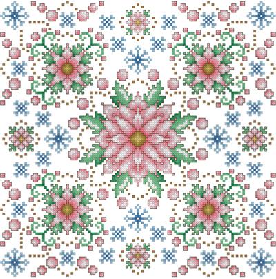 click here to view larger image of Four Seasons Mandalas Winter (chart)