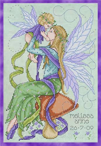 click here to view larger image of Fairy Mother and Child (chart)
