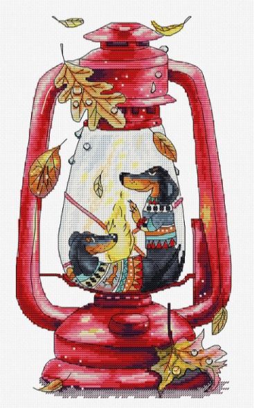 click here to view larger image of Together is Warmer (counted cross stitch kit)