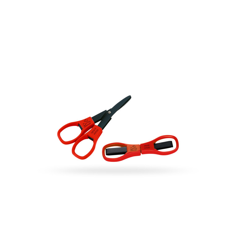 click here to view larger image of Folding Scissors Red - F17650010F (accessory)