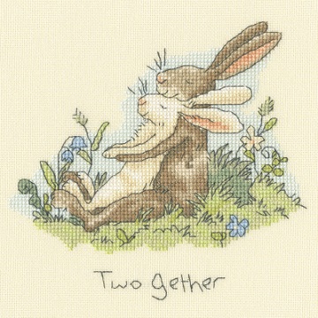 click here to view larger image of TwoGether (counted cross stitch kit)