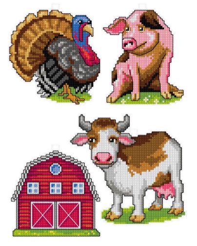 click here to view larger image of Farm (counted cross stitch kit)