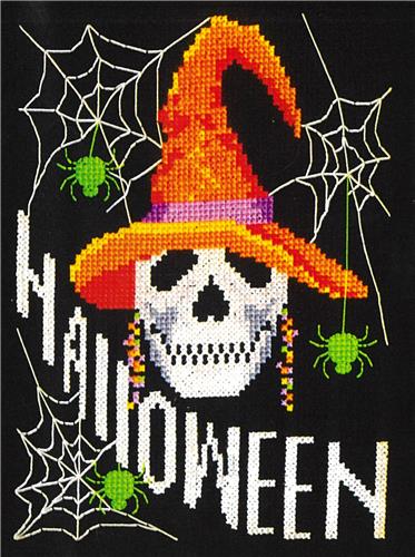click here to view larger image of BOO ! -  Bobbie G Designs (counted cross stitch kit)