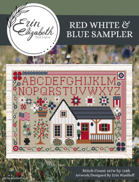 click here to view larger image of Red White & Blue Sampler (chart)