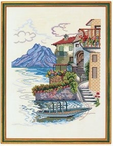 click here to view larger image of Gandria (counted cross stitch kit)