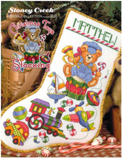 click here to view larger image of Christmas Toys Stocking (chart)