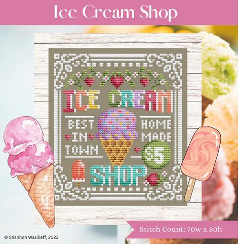 click here to view larger image of Ice Cream Shop (chart)