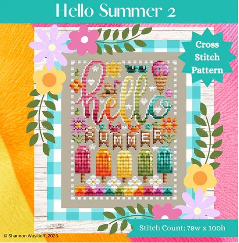 click here to view larger image of Hello Summer 2 (chart)
