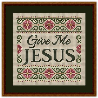 click here to view larger image of Give Me Jesus (chart)