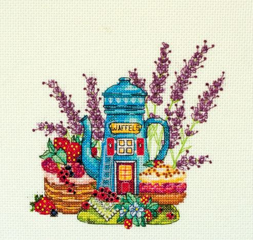 click here to view larger image of Sweet Morning (counted cross stitch kit)