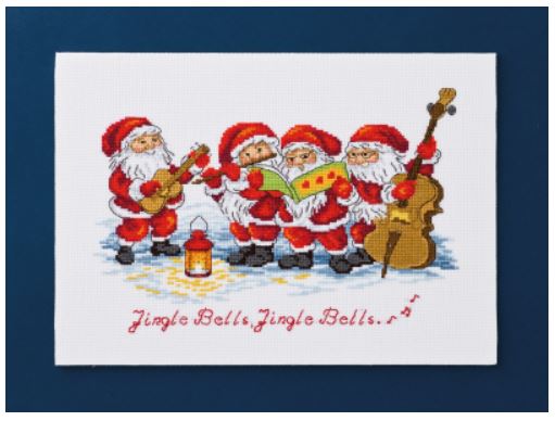 click here to view larger image of Elf Orchestra  (counted cross stitch kit)