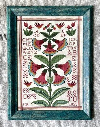 click here to view larger image of Fraktur Flowers (chart)