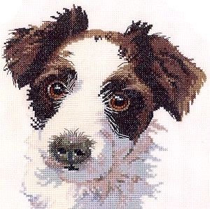 click here to view larger image of Scruff (counted cross stitch kit)