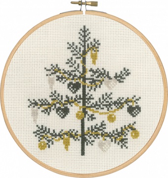 click here to view larger image of Decorated Tree (counted cross stitch kit)