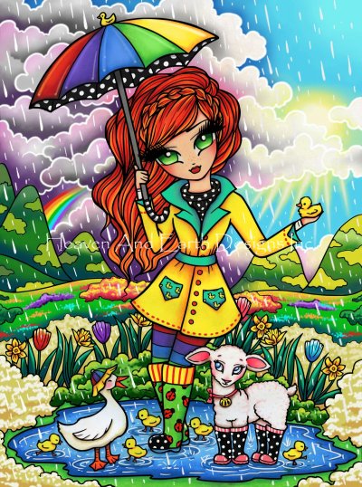 click here to view larger image of Rainy Day - Hannah Lynn (chart)