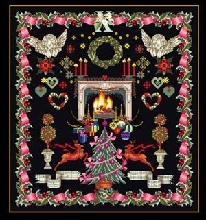 click here to view larger image of Christmas Sampler (counted cross stitch kit)