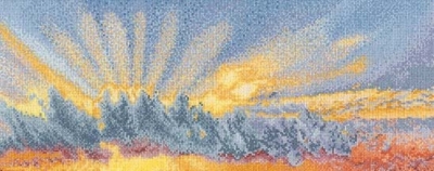 click here to view larger image of Sky Study 7 (counted cross stitch kit)
