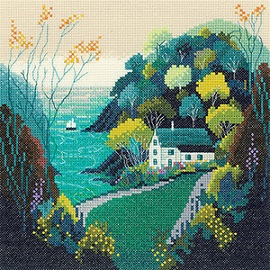 click here to view larger image of Hidden Valley - Mel Rodicq (counted cross stitch kit)
