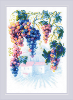 click here to view larger image of Generous Grapevine (counted cross stitch kit)