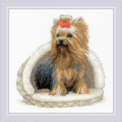 click here to view larger image of Yorkshire Terrier (counted cross stitch kit)