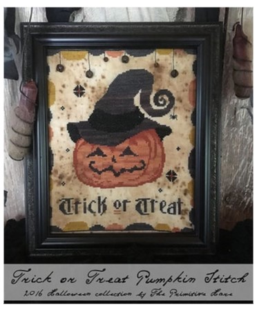 click here to view larger image of Trick or Treat Pumpkin Stitch (chart)