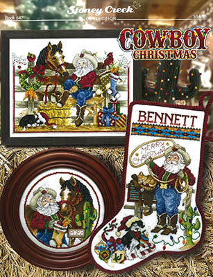 click here to view larger image of Cowboy Christmas (chart)