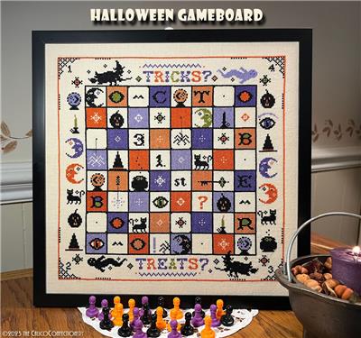 click here to view larger image of Halloween Game Board (chart)